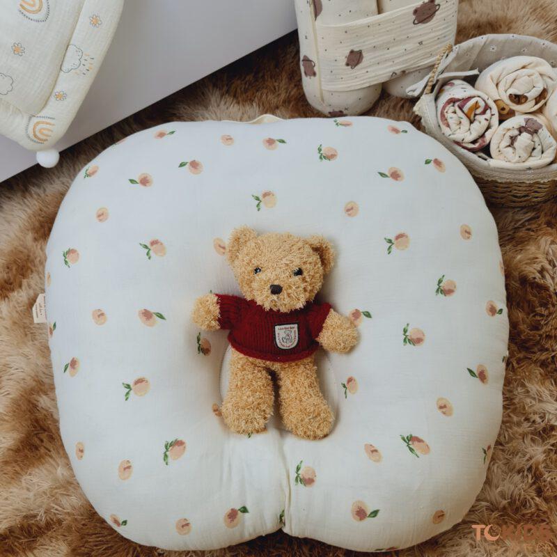 Gối chống trào ngược Tokids - Quả Đào